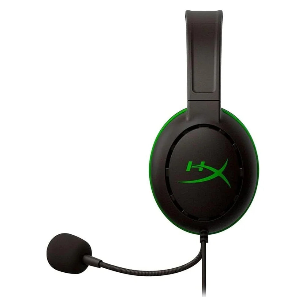 سماعة رأس HyperX CloudX Chat Headset Gaming Xbox، Black/Green، ضمان سنة واحدة | HX-HSCCHX-BK/WW