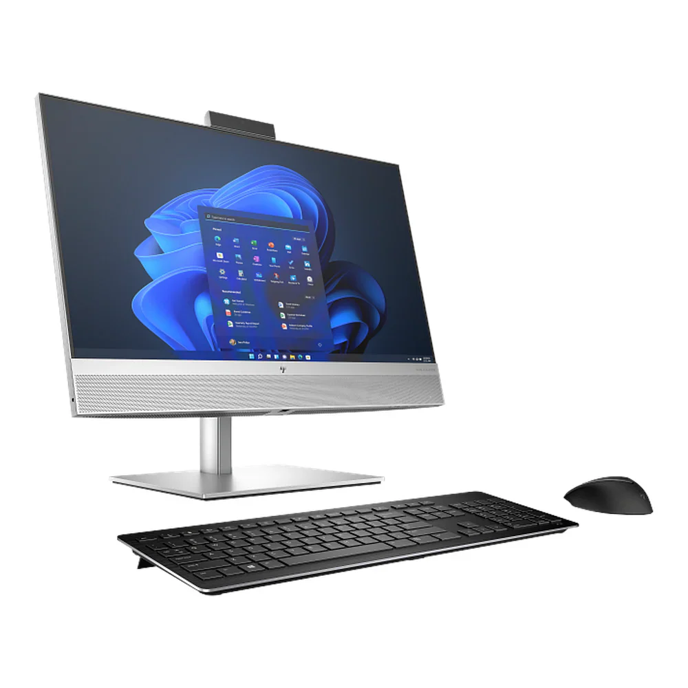 كمبيوتر الكل في واحد اتش بي ايليت ون 840 G9، معالج انتل كور i7-14700، ذاكرة وصول عشوائي 16 جيجابايت، قرص صلب 512 جيجابايت اس اس دي، شاشة لمس 23.8 بوصة عالية الدقة بالكامل، ويندوز 11 برو، لوحة مفاتيح إنجليزية، فأرة متضمنة، ضمان سنة واحدة | A55PLET-ENG