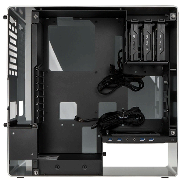 ATX CASE IN WIN 904 PLUS BLACK ALUMINIUM MID TOWER | INWC-904-PLUS-BLACK
