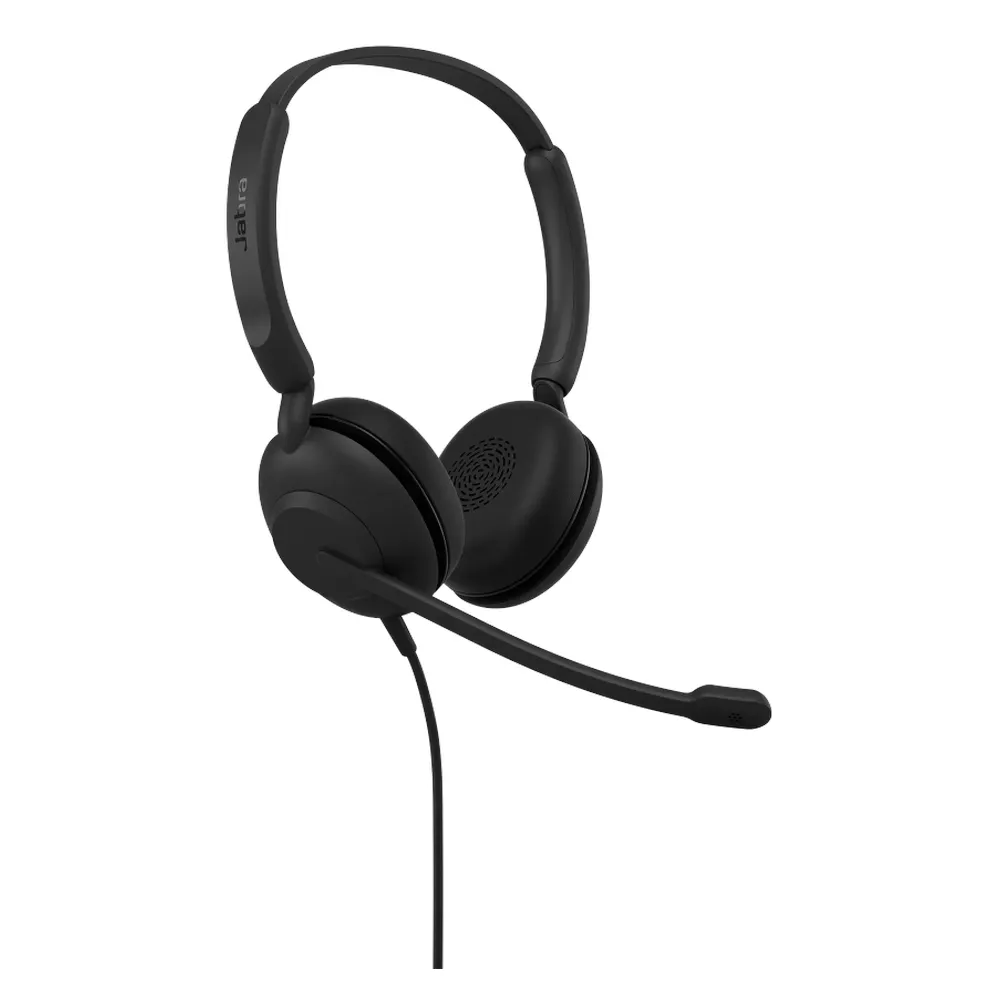 سماعة رأس Jabra Evolve 10 Stereo Wired، USB-A، Electret Condenser Uni-Directional مايكروفون، 30 mm Headphone Driver، أسود، ضمان سنة واحدة | 2699-820-109