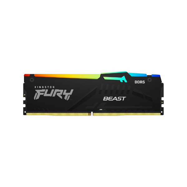 Kingston Fury Beast R GB Memory Kit, 32 GB (1x32 GB), DDR5 DRAM, 5200 MT/s, CL-40, 1 Year Warranty | KF552C40BBA-32