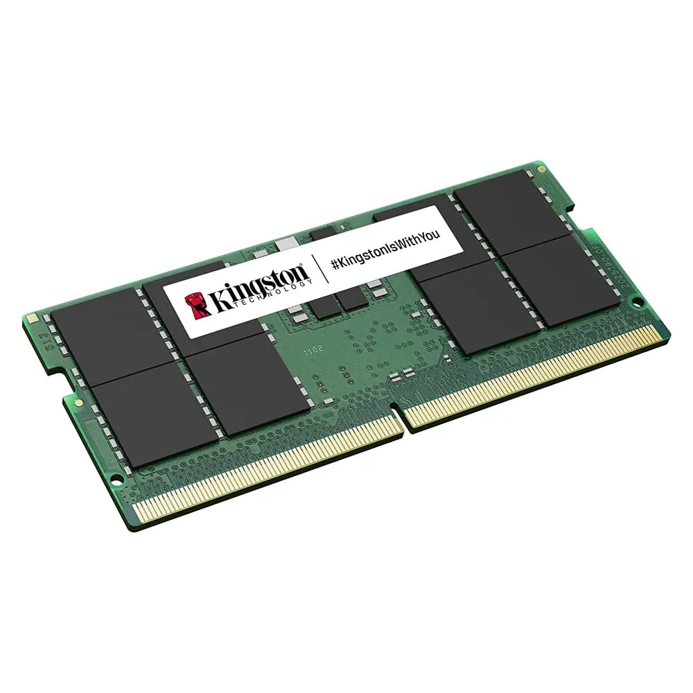 Kingston ValueRam SODIMM Non-ECC Memory Kit, 8GB(1x8GB), DDR5, 5600 MT/s, CL-46, 1 Year Warranty | KVR56S46BS6-8