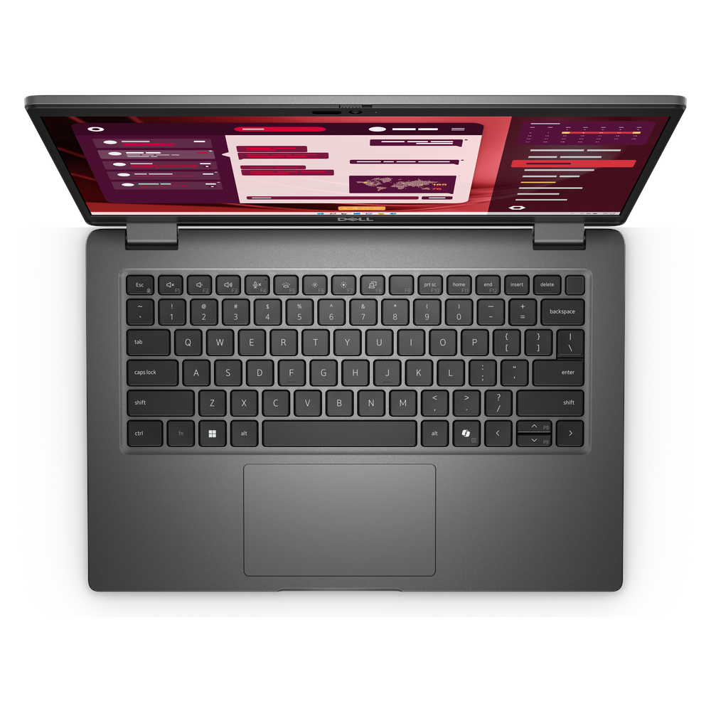 Dell Latitude 3450 Laptop, Intel Core i7-1355U Processor, 8GB RAM, 512GB SSD, 14" FHD Display, DOS, English & Arabic Backlit Keyboard, 1 Year Warranty | L-3450-I7-8-512-DOS
