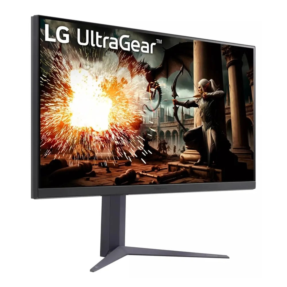شاشة الألعاب IPS من LG UltraGear، دقة QHD (2560 x 1440) مقاس 32 بوصة، 180 هرتز، مضادة للتوهج، وقت استجابة 1 مللي ثانية (رمادي إلى رمادي)، HDMI، وDP، وحامل قابل للتعديل بالإمالة/الارتفاع/المحور، متوافقة مع G-Sync، باللون الأسود، ضمان لمدة عام | 32GS75Q-B