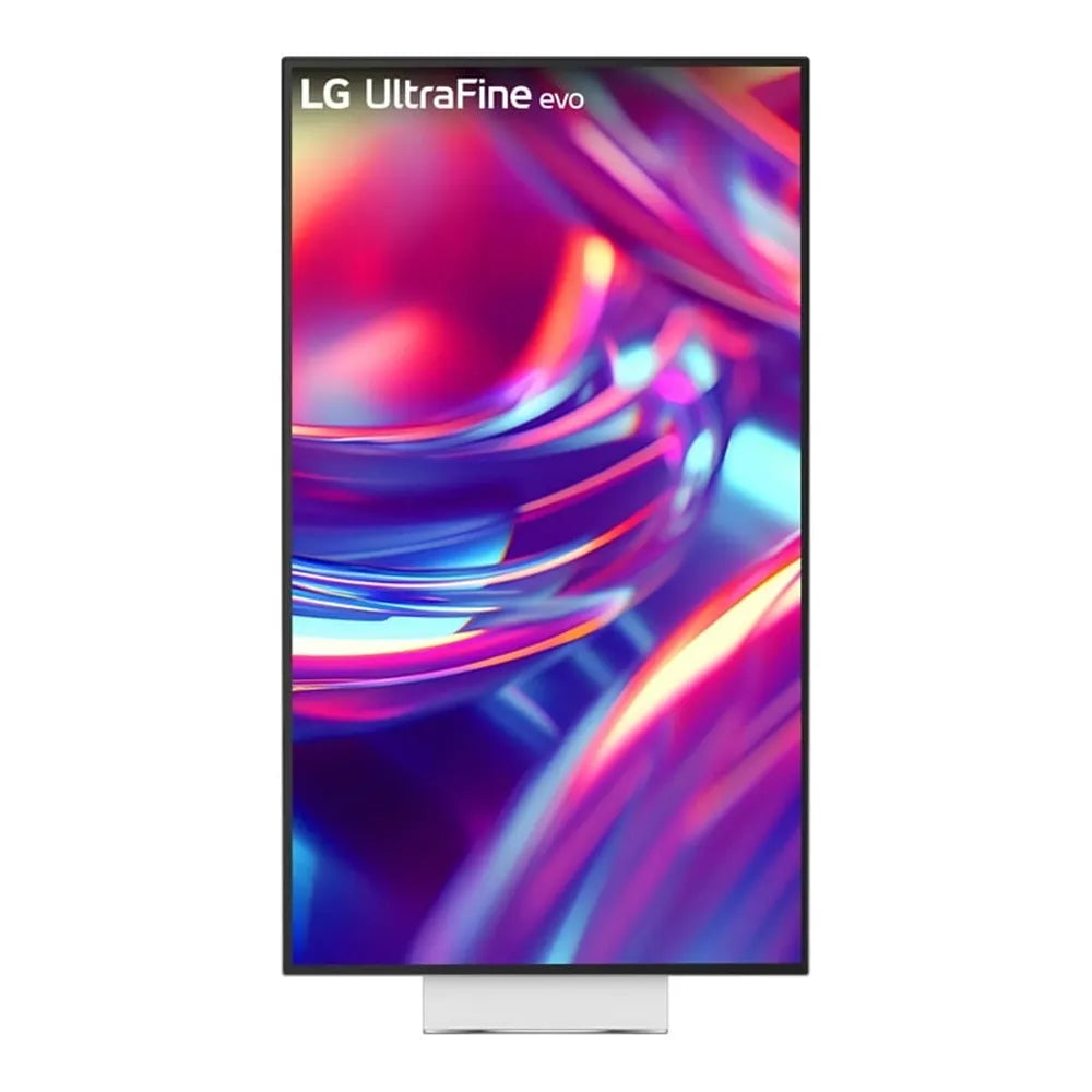 شاشة LG UltraFine Evo 6K Nano IPS Black with Thunderbolt 5، دقة 32" 6K (6144 x 3456)، 60Hz، شاشة مضادة للانعكاس، 5ms (GtG) Response Time، HDMI، DisplayPort، USB-C، حامل قابل للتعديل Tilt/Height/Pivot، أبيض، ضمان سنة واحدة | 32U990A