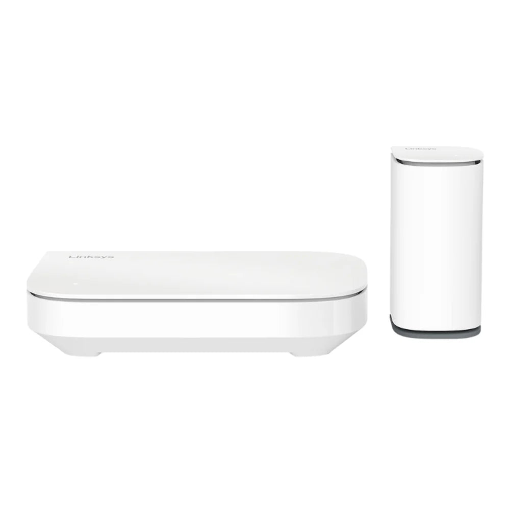 Linksys Velop Micro 6 Mesh System Router, Speeds Up to 3000 Mbps, WiFi 6, RJ-45 Ports, Dual Core Processor, Self-learning and Optimizing, 1 Year Warranty | LN11011201-KE
