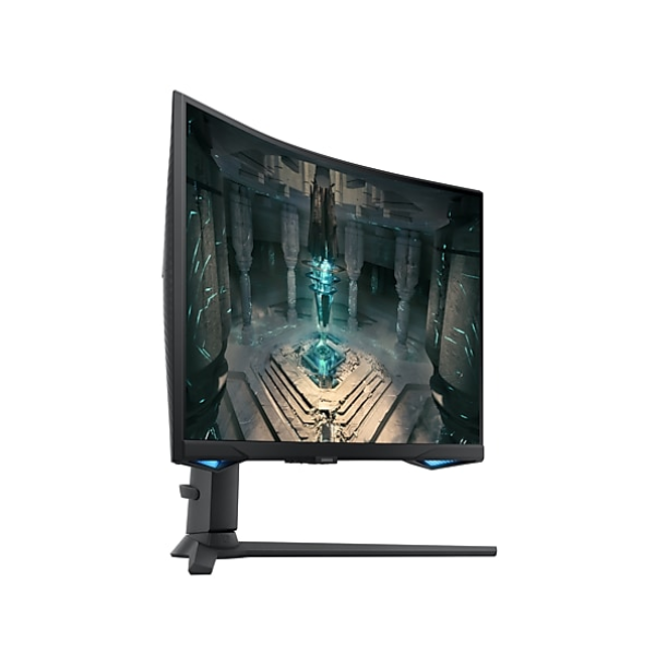 Samsung LS27BG650EMXUE 27" Odyssey G6 QHD(2560 x 1440) Curved Gaming Monitor, 1ms, 240Hz, HDMI, DP, RJ-45, Height/Tilt/Swivel/Pivot, Adjustable, Black, 3 Year Warranty | LS27BG650EMXUE