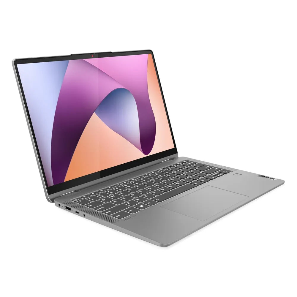 Lenovo IdeaPad Flex 5 Laptop, AMD Ryzen 7 5825U Processor, 16GB LPDDR4x RAM, 512GB SSD, Integrated AMD Radeon Graphics, 14" WUXGA IPS Touch Display, Windows 11 Home, Backlit English & Arabic Keyboard, 1 Year Warranty | 82XX00FDAX