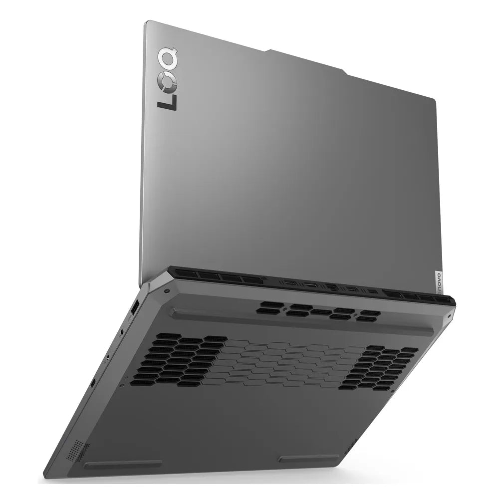 Lenovo LOQ Gaming Laptop, AMD Ryzen 5 7235HS Processor, 24GB RAM, 512GB SSD, 6GB NVIDIA GeForce RTX 3050 Graphics, 15.6" FHD 144Hz Display, Windows 11 Home, English & Arabic White Backlit Keyboard, 1 Year Warranty | 83JC009KAX