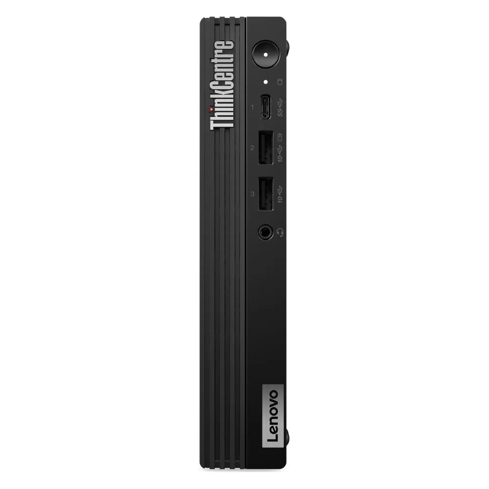 كمبيوتر Lenovo ThinkCentre M70q Gen 5 الصغير، معالج Intel Core i5-14400T، ذاكرة وصول عشوائي (RAM) سعة 8 جيجابايت، قرص صلب (SSD) سعة 512 جيجابايت، Windows 11 Pro، محول طاقة 90 واط، يتضمن لوحة مفاتيح وماوس باللغة العربية، ضمان 3 سنوات | 12TD004VGR