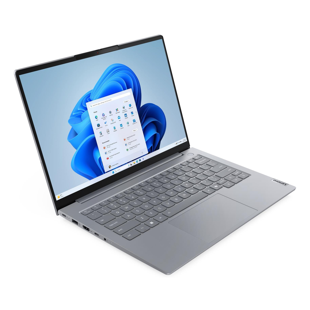 Lenovo ThinkBook 14 Gen 8 Laptop, Intel Core Ultra 5 225U Processor, 8GB RAM, 512GB SSD, 14" WUXGA Display, DOS, English & Arabic Backlit Keyboard, Includes Bag, 1 Year Warranty | 21SJ001UGR