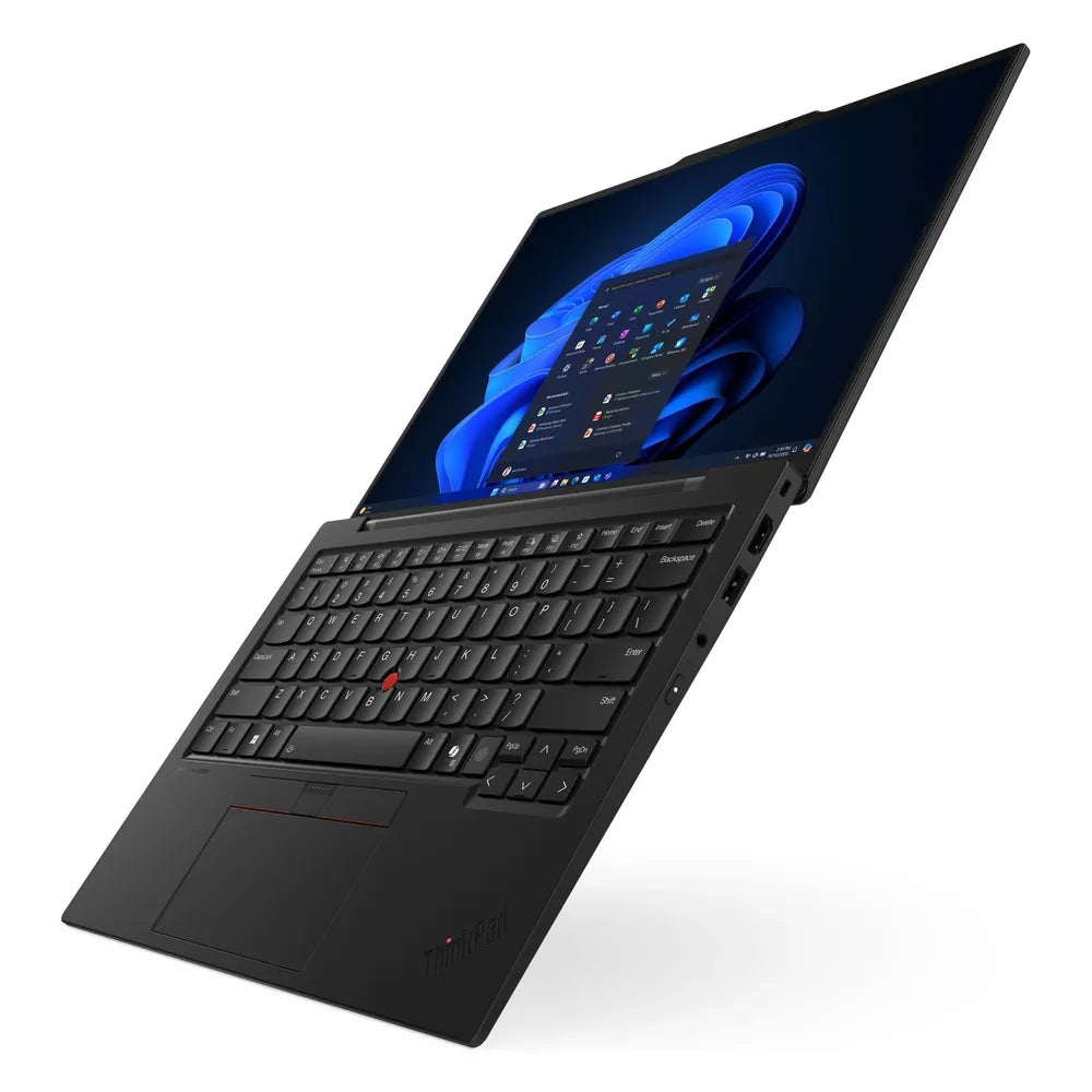 Lenovo ThinkPad X1 Carbon Gen 13 Laptop, Intel Core Ultra 7 258V Processor, 32GB LPDDR5x RAM, 1TB SSD, Integrated Intel Arc Graphics 140V, 14" WUXGA IPS Touch Display, Windows 11 Pro, Backlit English & Arabic Keyboard, 3 Year Warranty | 21NS00X6GR