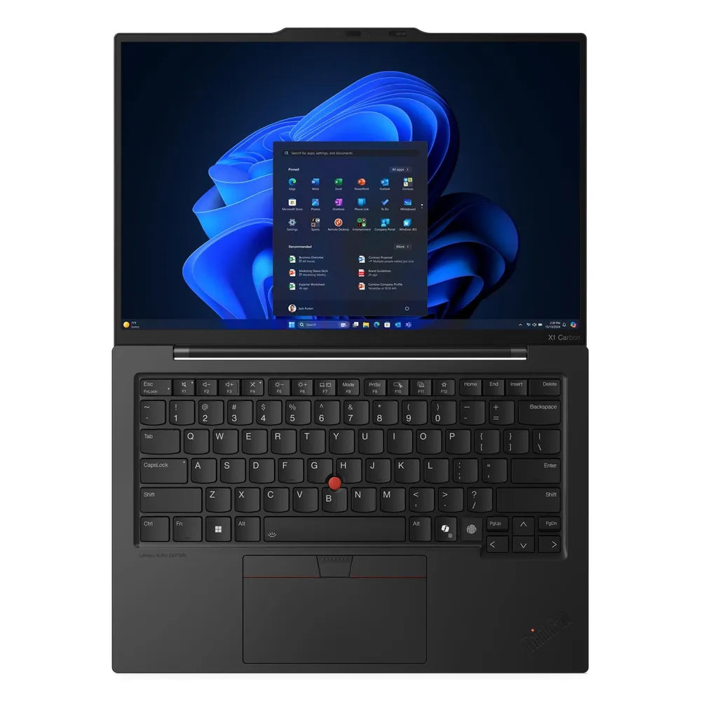 Lenovo ThinkPad X1 Carbon Gen 13 Laptop, Intel Core Ultra 7 258V Processor, 32GB LPDDR5x RAM, 1TB SSD, Integrated Intel Arc Graphics 140V, 14" 2.8K OLED 120Hz Display, Windows 11 Pro, Backlit English & Arabic Keyboard, 3 Year Warranty | 21NS00XNGR