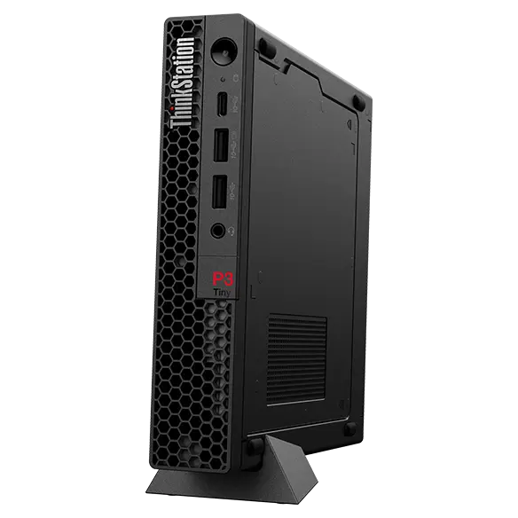 Lenovo ThinkStation P3 Tiny Workstation PC, Intel Core i7-14700T Processor, 16GB DDR5 RAM, 512GB SSD, NVIDIA T400 4GB Graphics, Windows 11 Pro, 230W Power Supply, 3 Year Warranty | 30H00057AX