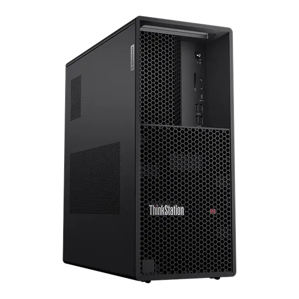 Lenovo ThinkStation P3 Tower Gen 2 Workstation PC, Intel Core Ultra 9 285K Processor, 16GB DDR5 RAM, 512GB SSD, Integrated Intel Graphics, Windows 11 Pro, 750W Power Supply, 3 Year Warranty | 30HTS02500