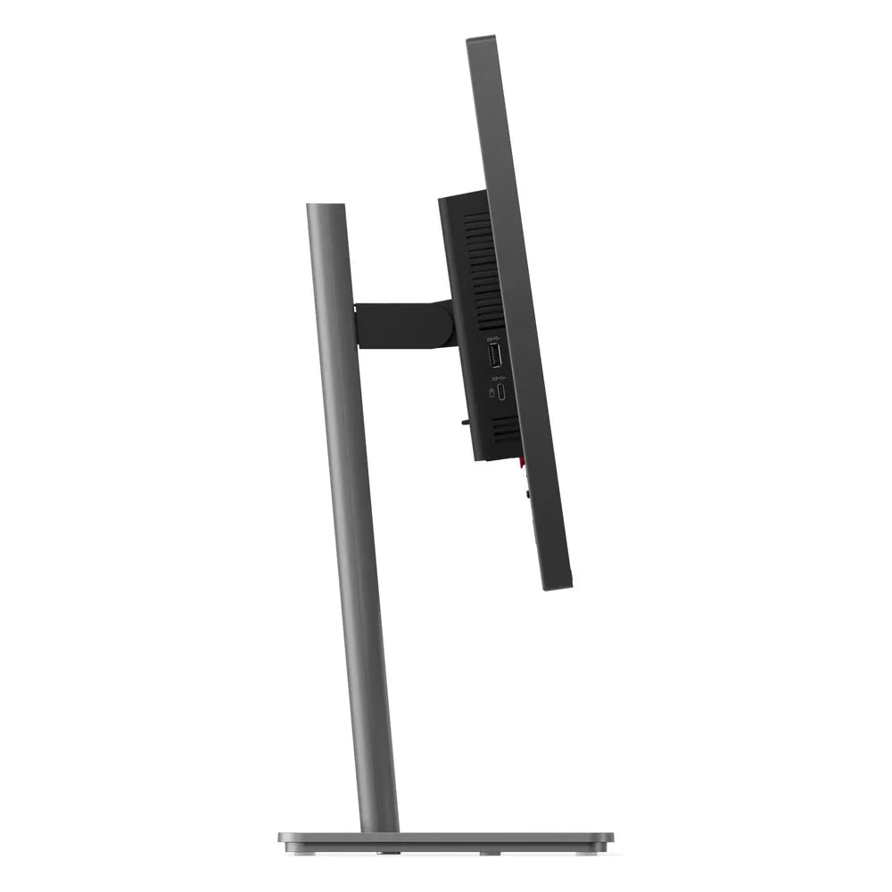 شاشة Lenovo ThinkVision P24QD-40 بحجم 23.8 بوصة QHD (2560 × 1440) ومعدل تحديث 120 هرتز، مضادة للتوهج، وزمن استجابة 4 مللي ثانية GtG، ومنافذ HDMI، DP، وUSB-C، مع حامل قابل للتعديل بالكامل، لون أسود، ضمان لمدة 3 سنوات | 64B1GAT1UK