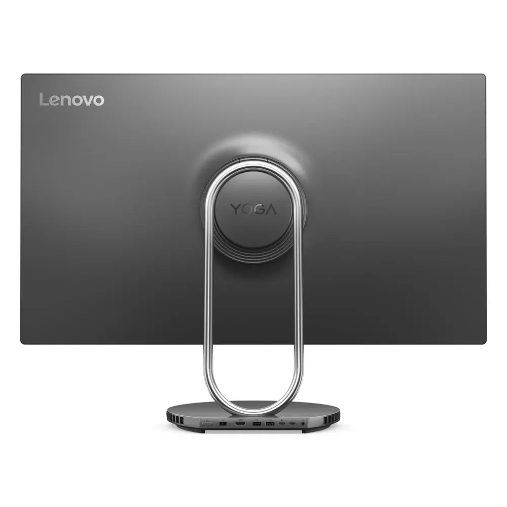 Lenovo Yoga 32ILL10 All-in-One Desktop PC, Intel Core Ultra 7 256V Processor, 16GB RAM, 1TB SSD, 32” UHD Display, Windows 11 Pro, Wireless English & Arabic Keyboard, Mouse Included, 1 Year Warranty | F0HX001KAX