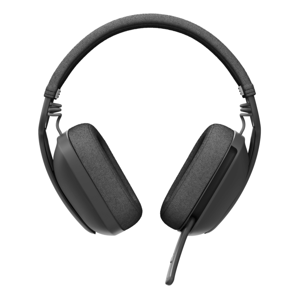 سماعة رأس Logitech ZONE VIBE Wireless، USB، بلوتوث، Dual Omni-Directional مايكروفون، 40 mm Headphone Driver، رمادي جرافيت، ضمان سنة واحدة | 981-001157
