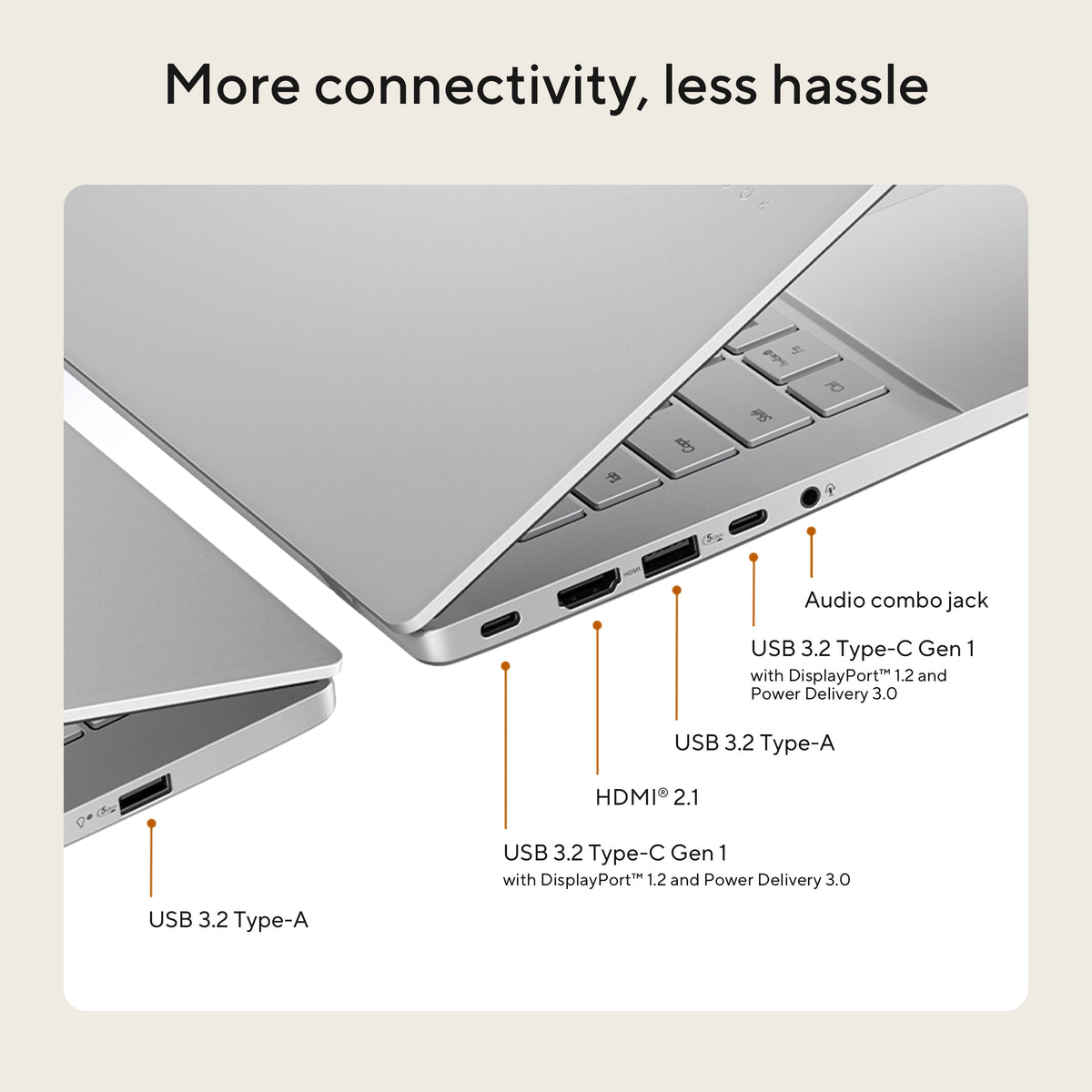 Asus Vivobook S14 Laptop, AMD Ryzen AI 5 330 Processor, 16GB RAM, 512GB SSD, 14.0" WUXGA OLED Display, Windows 11 Home, Backlit English & Arabic Keyboard, 1 Year Warranty | M3407KA-SF012W