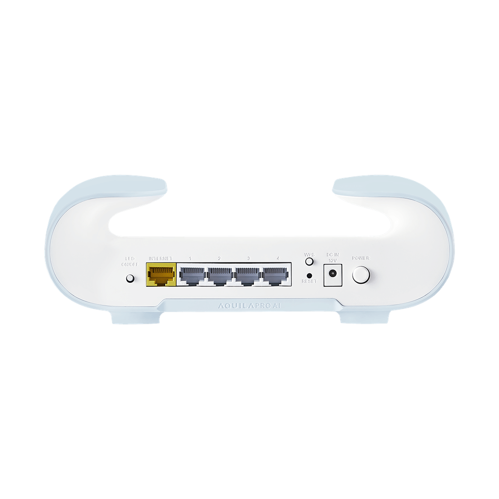 D-Link AX6000 Wi-Fi 6 Smart Mesh Router, 5 GHz Up to 4804 Mbps, 2.4 GHz Up to 1148 Mbps, 8 x Internal Antennas, D-Link Wi-Fi Mesh, 360 Spherical Coverage, AI Optimization, 1 Year Warranty | M60