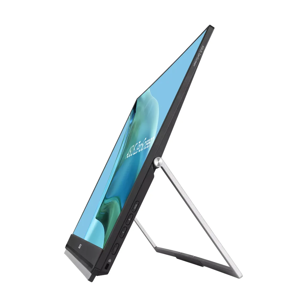 شاشة محمولة ASUS MB249C بحجم 24 بوصة ودقة FHD (1920x1080)، مضادة للتوهج، USB-C، HDMI، ارتفاع/إمالة/دوران/محور، قابلة للتعديل، ضمان 3 سنوات | MB249C