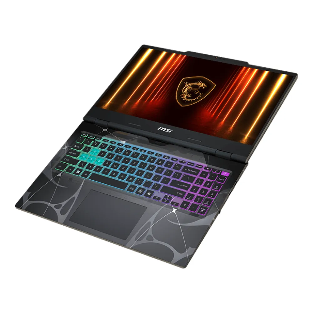 MSI Cyborg 15 B2R AI-Powered Gaming Laptop, Intel Core 7 240H Processor, 16GB RAM, 1TB SSD, 8GB Nvidia RTX 5050 Graphics, 15.6" FHD 144Hz Display, Windows 11 Home, 4-Zone RGB Backlit Keyboard, 2 Year Warranty | 9S7-15Q342-616