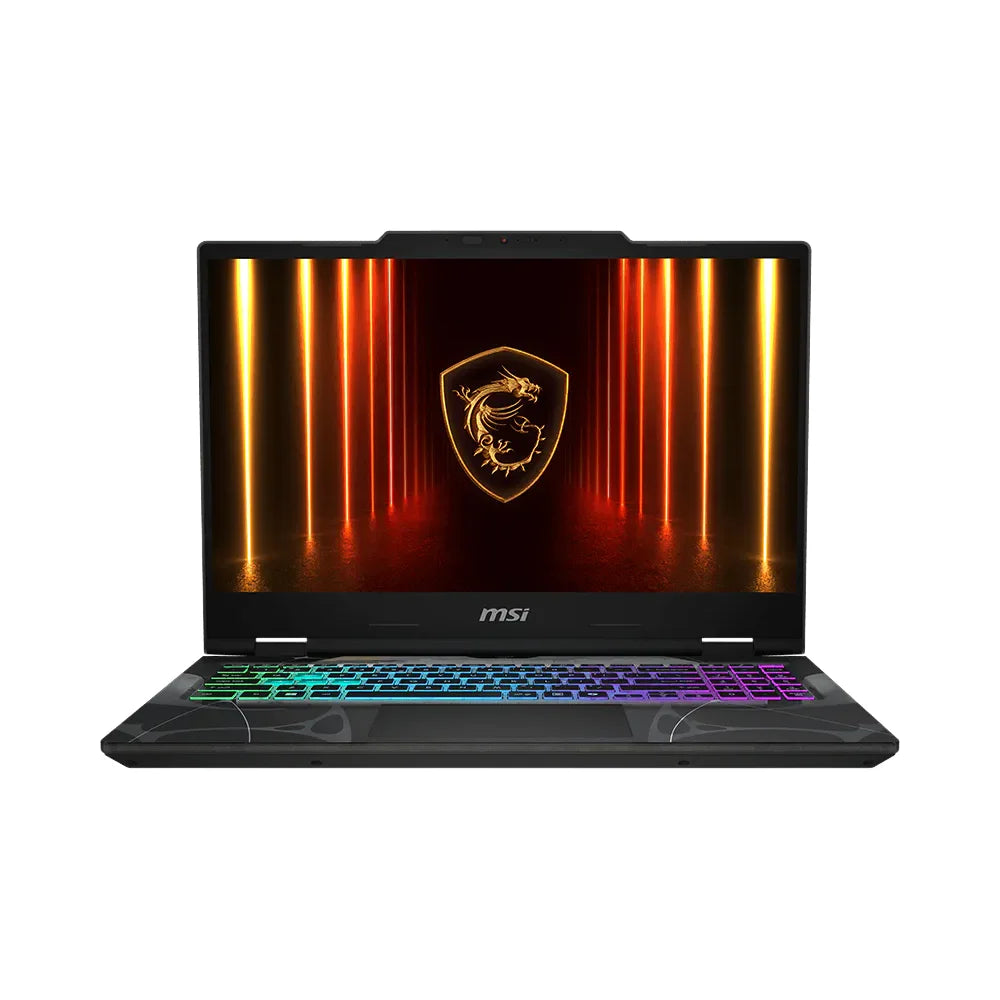 MSI Cyborg 15 B2R AI-Powered Gaming Laptop, Intel Core 7 240H Processor, 16GB RAM, 512GB SSD, 8GB Nvidia RTX 5060 Graphics, 15.6" FHD 144Hz Display, Windows 11 Home, 4-Zone RGB Backlit Keyboard, 2 Year Warranty | 9S7-15Q342-615