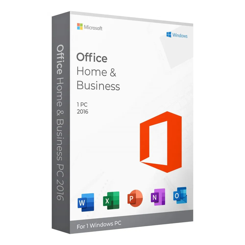 ترخيص Microsoft Office Home & Business 2016 لنظام التشغيل Mac، مستخدم واحد، معالج Intel، ذاكرة وصول عشوائي (RAM) سعة 4 جيجابايت، سعة تخزين 6 جيجابايت، ترخيص إلكتروني، يتطلب نظام macOS | W6F-00529-00945