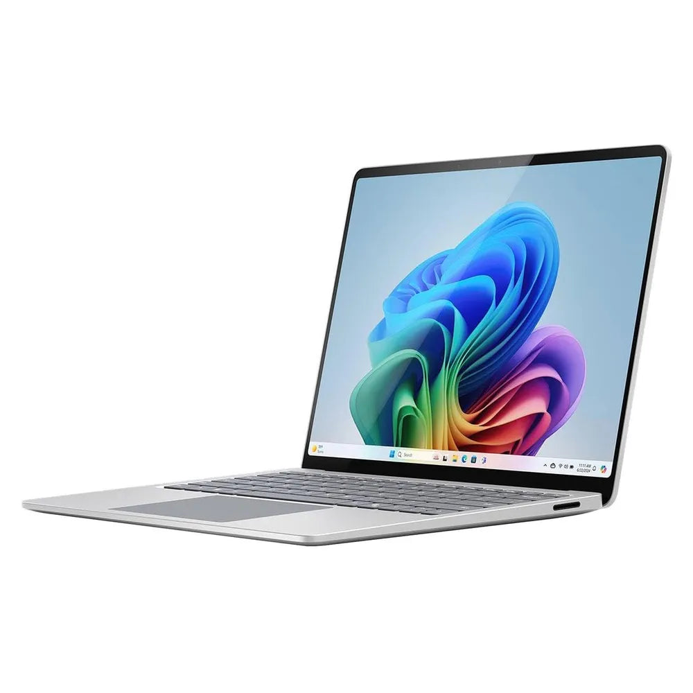 Microsoft Surface Laptop 7 Copilot+ AI، معالج Snapdragon X Elite، ذاكرة 16GB، قرص SSD سعة 1TB، Qualcomm Adreno GPU، شاشة لمس 15 بوصة Multi-، Windows 11 Pro، بلاتيني، ضمان سنة واحدة | ZYU-00014