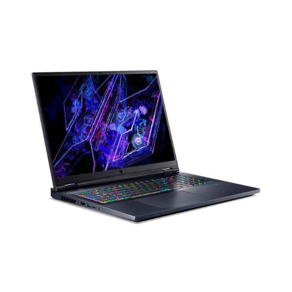 جهاز ايسر بريداتور هيليوس 18 بمعالج انتل كور i9-14900HX، ذاكرة وصول عشوائي 32 جيجابايت، قرص صلب SSD سعة 1 تيرابايت، بطاقة رسوميات NVIDIA RTX 4080 سعة 12 جيجابايت، شاشة LCD مقاس 18 بوصة، ويندوز 11 هوم، ضمان سنة واحدة | NH.QP5EM.001