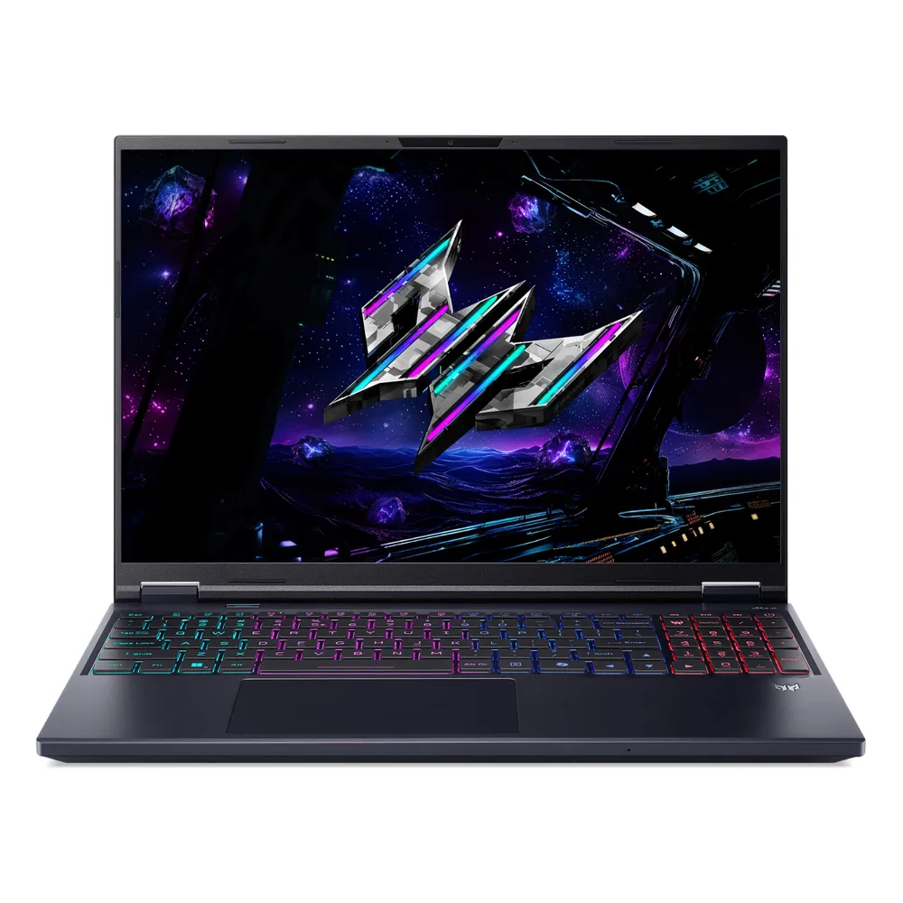 Acer Predator Helios Neo 16 AI Gaming Laptop, Intel Core Ultra 9 275HX Processor, 16GB RAM, 1TB SSD, 8GB Nvidia RTX 5060 Graphics, 16" WQXGA 180Hz Display, Windows 11 Home, 4-Zone RGB English & Arabic Keyboard, 1 Year Warranty | NH.QVQEM.001
