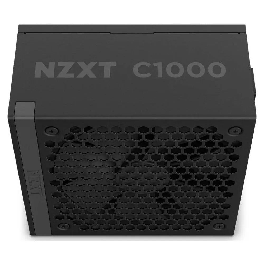 NZXT C1000 Gold Gaming Power Supply, 1000W, Fully Modular, ATX Form Factor, Fluid Dynamic Bearing Fan Design, Space-Saving Size, Modular Cables, 1 Year Warranty | PA-0G2BB-UK