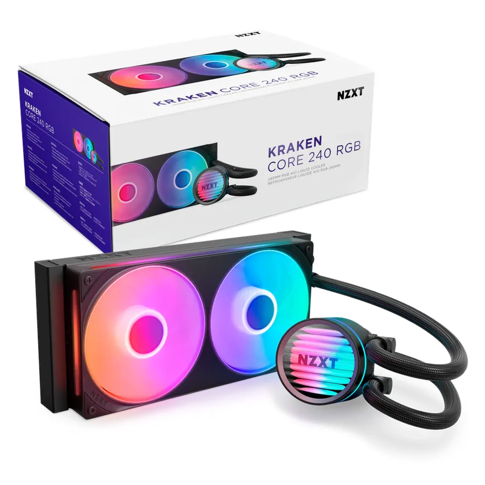 NZXT-Kraken-Core-240-RGB-Liquid-AIO-Cooler-RL-KR24C-B1