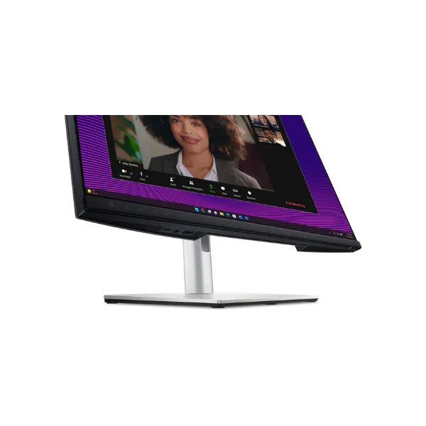 شاشة كمبيوتر P2724DEB من DELL مقاس 27 بوصة بدقة QHD (2560 x 1440)، مضادة للتوهج، HDMI، وDP، وRJ-45، وUSB-C، وإمكانية تعديل الارتفاع/الإمالة/الدوران، مع ضمان لمدة 3 سنوات | P2724DEB