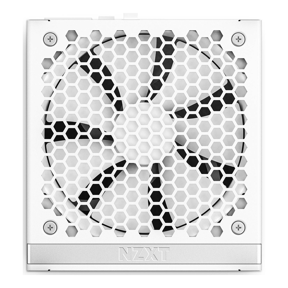 NZXT C1200 80 Plus Gold Power Supply, 1200W, Fully Modular, ATX, White, 1 Year Warranty | PA-2G2BW-UK