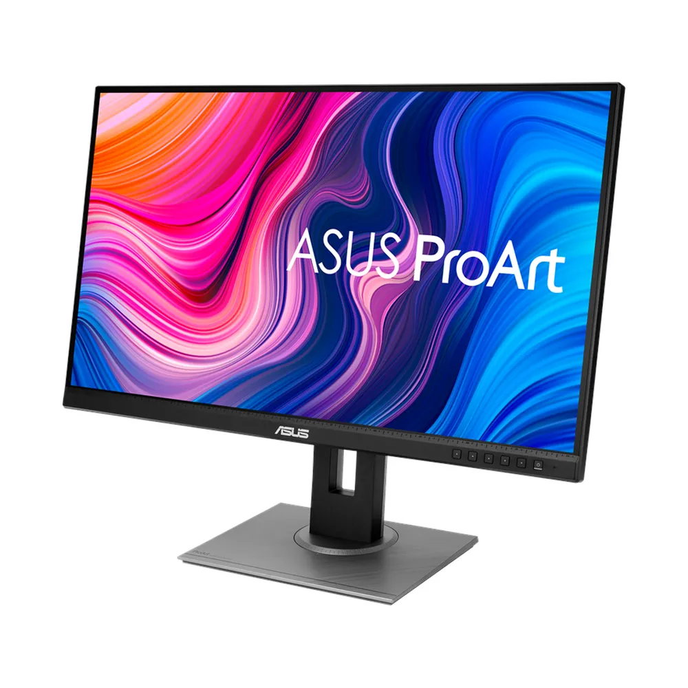 شاشة ASUS ProArt Display PA278QV مقاس 27 بوصة WQHD (2560x1440)، مضادة للتوهج، HDMI، DP، DVI، قابلة للتعديل (الارتفاع/الإمالة/الدوران/المحور)، ضمان 3 سنوات | PA278QV
