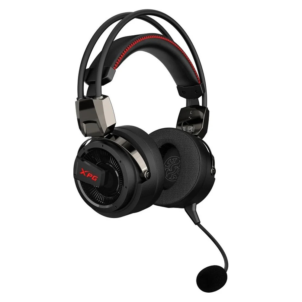 XPG Precog Analog Gaming Headset, Electrostatic/Dynamic Dual-drivers, Black, 1 Year Warranty | PRECOG-ANALOG