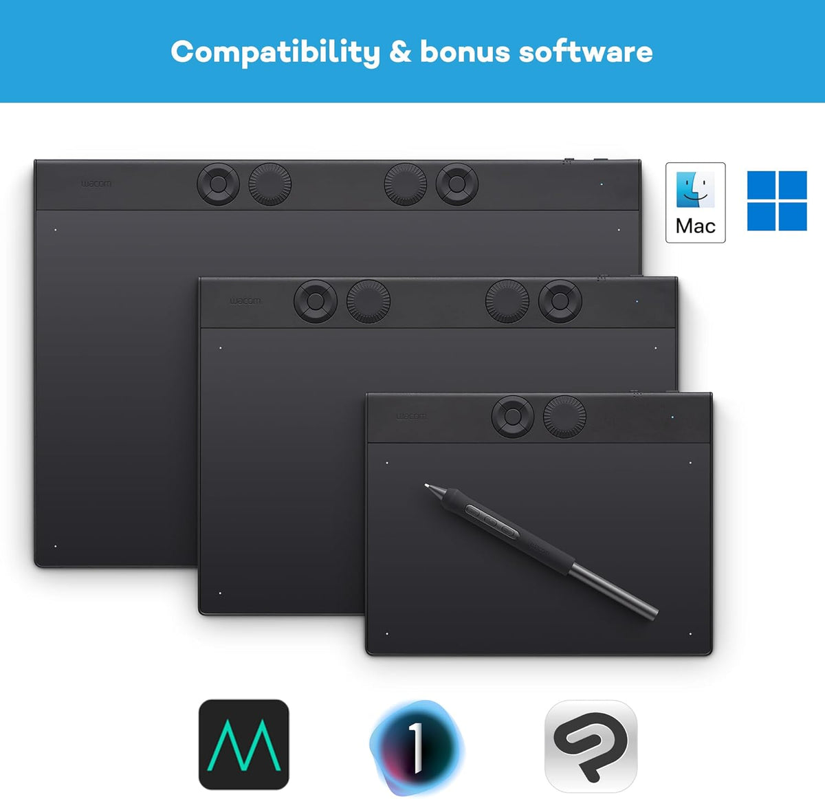 Wacom Intuos Pro Large, USB port, Bluetooth, North, 1 Year Warranty | PTK870K0B