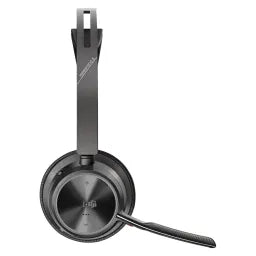 سماعة رأس Poly Voyager Focus 2 M USB-C/A، USB-C، بلوتوث، On-ear Binaural Headset، Noise cancelling مايكروفون، أسود، ضمان سنة واحدة | 9T9J4AA
