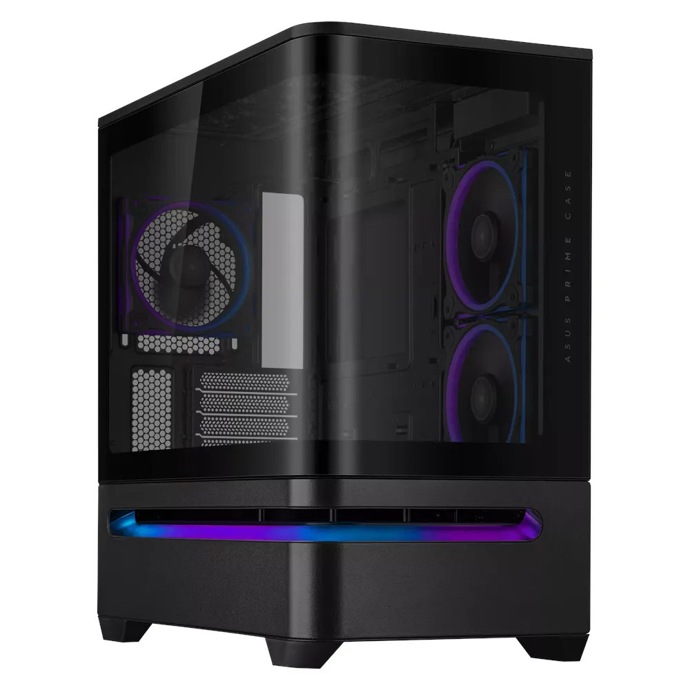 BlackStorm 5060Ti OC Black Edition Gaming PC - Intel Core i7 14700 Processor - 16GB RAM - 1TB SSD - 16GB NVIDIA GeForce RTX 5060Ti Prime OC Edition Graphics - DOS - Black - 1 Year Warranty - I7-16-1-5060Ti-750