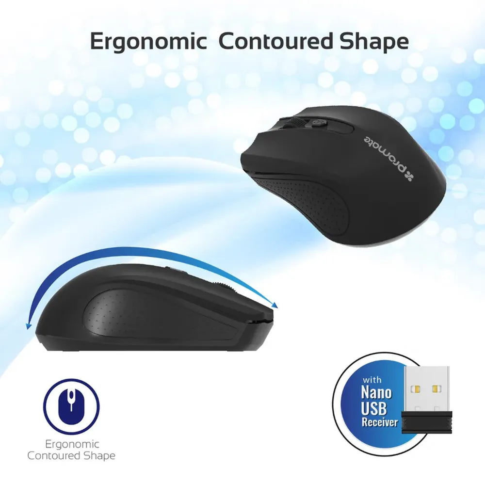 Promate-Clix-8-Wireless-Mouse-CLIX-8-BK