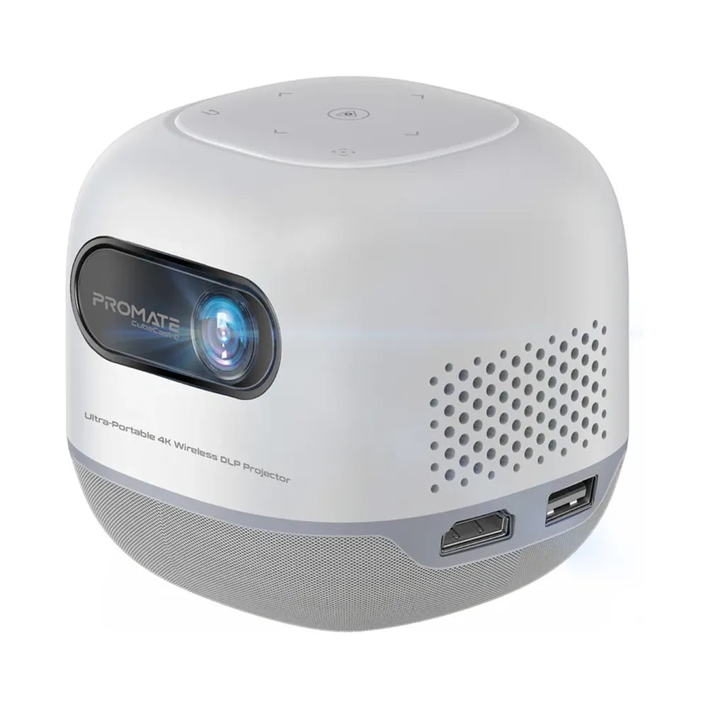 Promate-Portable-4K-Projector-CUBE-CAST-2
