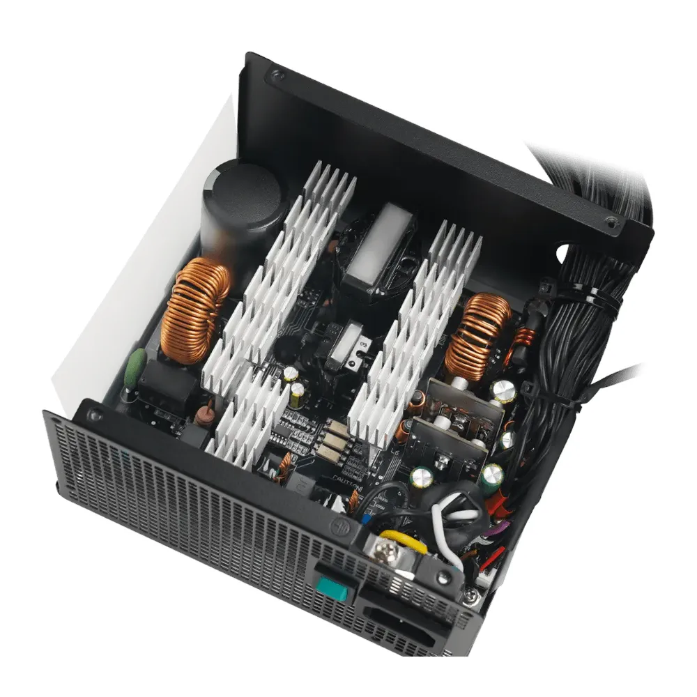 مزود طاقة DeepCool PL650D 80 Plus Bronze، بقدرة 650 وات، غير معياري، ATX، أسود، ضمان لمدة سنة | R-PL650D-FC0B-UK