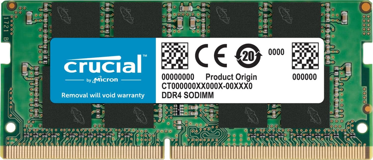 ذاكرة وصول عشوائي (RAM) SODIM DDR4 16 جيجابايت/3200 CRUCIAL | CT16G4SFD832A