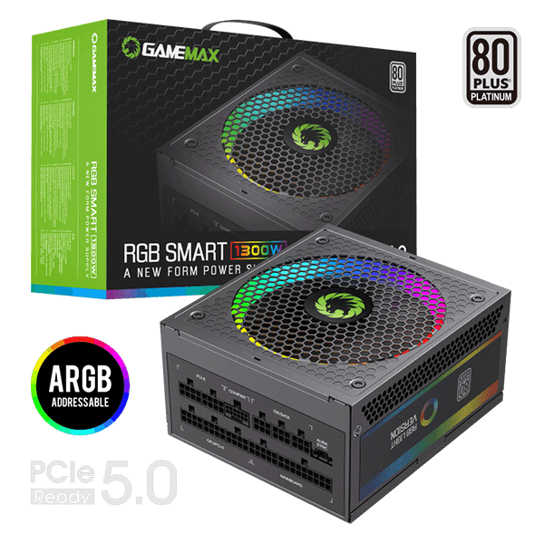 POWER SUPPLY1300W GAMEMAX R GB1300 Platinum | GM-R GB1300-PLT