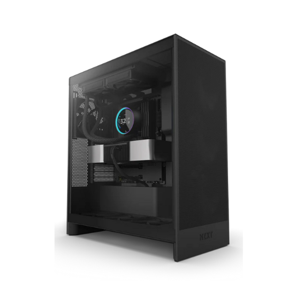 مبرد سائل NZXT Kraken Elite 240 AIO، شاشة IPS بحجم 2.72 بوصة، يدعم مقابس Intel وAMD، مراوح F120P للضغط الثابت، أسود، ضمان لمدة عام | RL-KN24E-B2