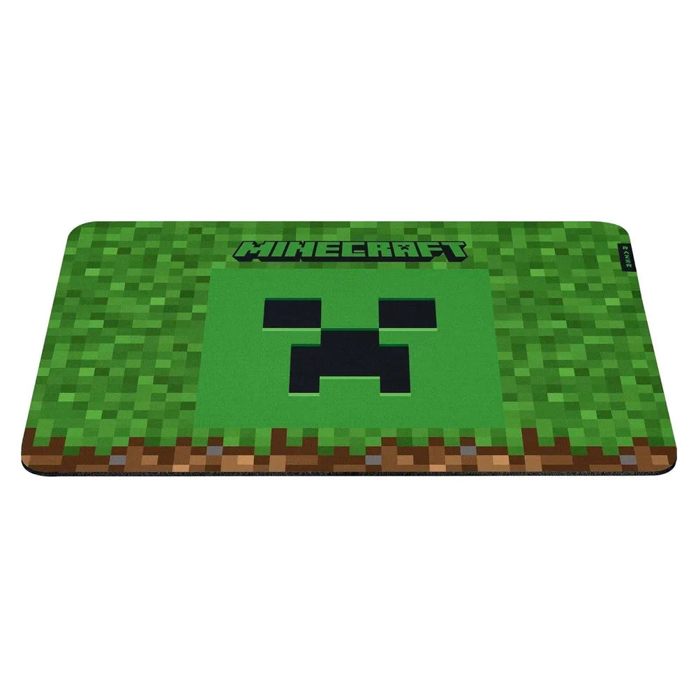 لوحة ماوس الألعاب المصنوعة من القماش Razer Gigantus V2 Minecraft Edition، مقاس متوسط، سطح قماشي دقيق النسيج، قاعدة مانعة للانزلاق، إسفنج مطاطي سميك وعالي الكثافة، أخضر، ضمان لمدة سنة | RZ02-03333800-R3M1