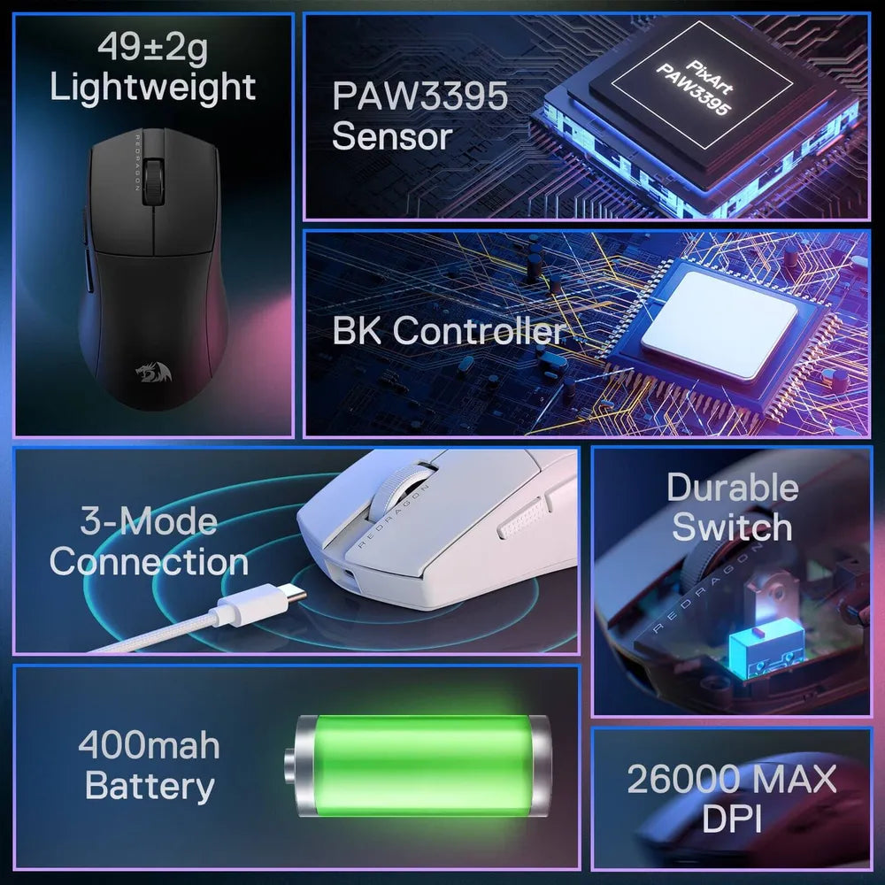 Redragon-M916-King-Pro-Wireless-Gaming-Mouse-M916-PRO-1K