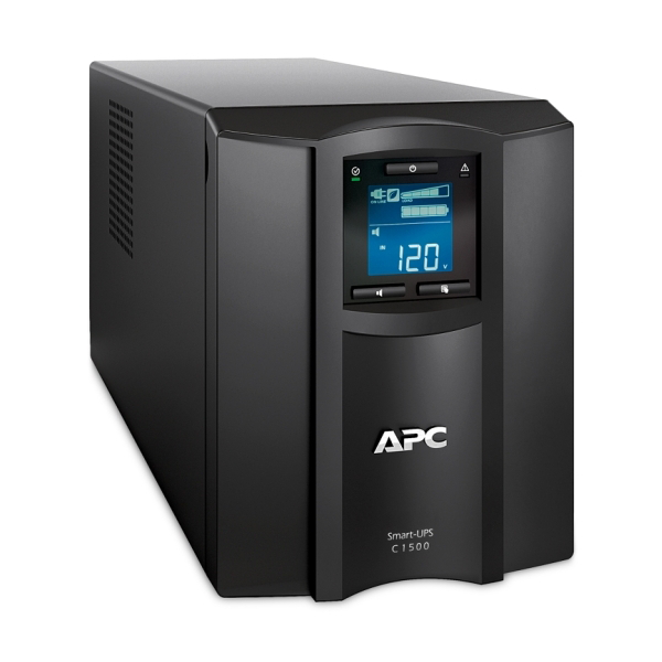 APC Smart-UPS 1500VA، برج، شاشة LCD 230 فولت مع منفذ SmartConnect | SMC1500IC