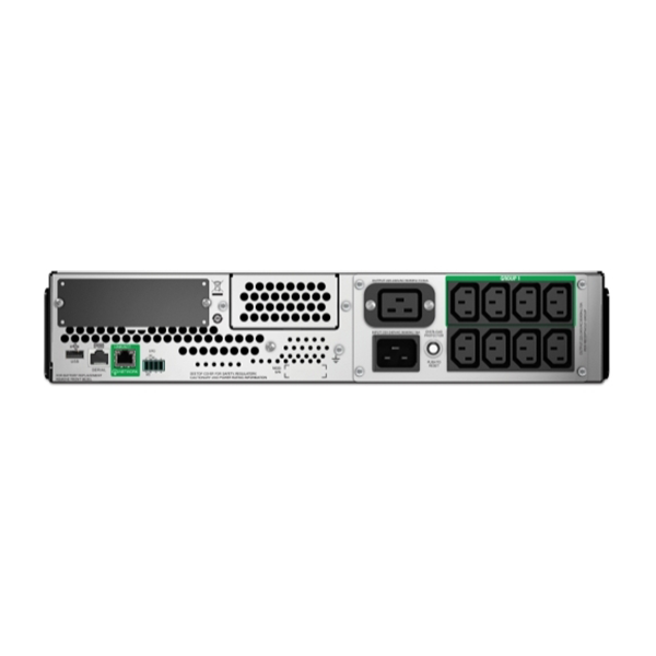 APC Smart-UPS 3000VA, 230V, LCD, rackmount, 2U, 8x IEC 320 C13 & 3x IEC Jumpers & 1x IEC 320 C19 outlets, w/SmartConnect port | SMT3000RMI2UC
